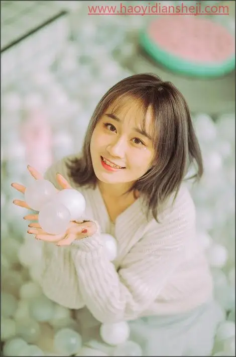人像调色，通过LR调出卡哇伊的少女风人像_www.haoyidiansheji.com