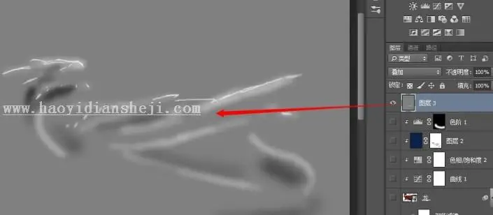 场景合成，打造一个海底寻宝的奇幻场景_www.haoyidiansheji.com