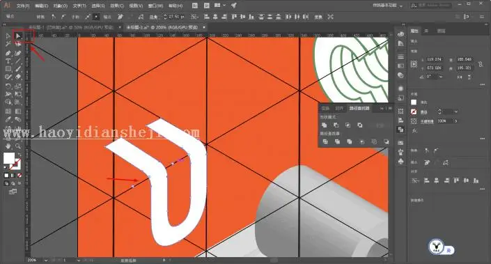 海报制作，用AI制作一幅素描卡通风格海报_www.haoyidiansheji.com
