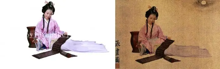 工笔画，用PS制作图片转工笔画_www.haoyidiansheji.com