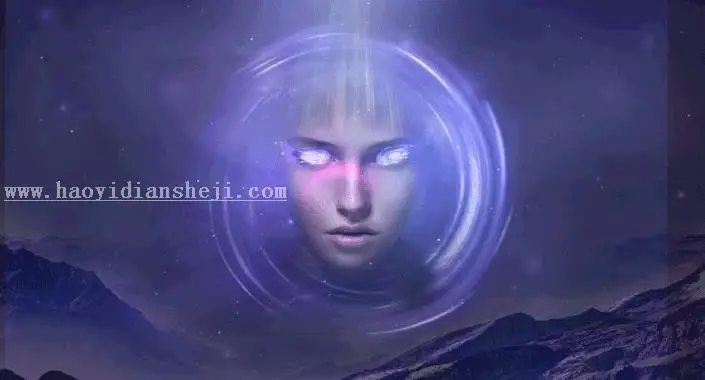 场景合成，用PS合成一个抽象的超现实科幻人物_www.haoyidiansheji.com