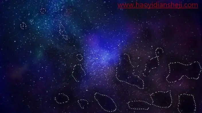 海报制作，通过PS制作一张具有科幻感的太空肖像海报_www.haoyidiansheji.com