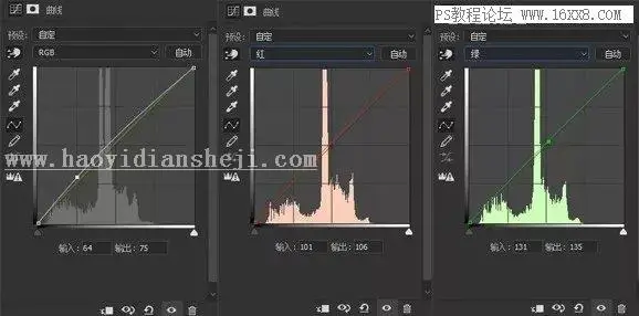 工笔画，用PS制作古典中国范的工笔画人物效果_www.haoyidiansheji.com