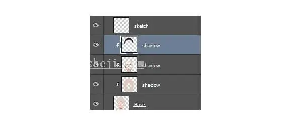 绘画人像，皱纹雀斑疤痕的绘制方法_www.haoyidiansheji.com