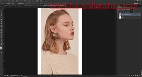 海报设计，给人物制作创意十足的切割海报照片_www.haoyidiansheji.com