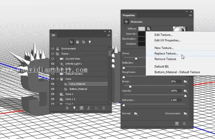 金属字，用PS制作3D效果的金属铆钉文字_www.haoyidiansheji.com