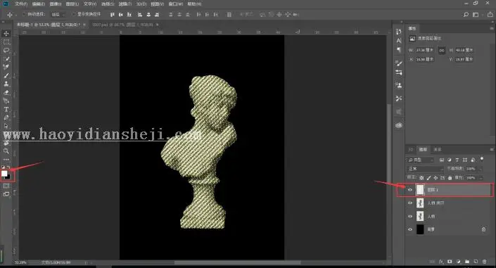 图案制作，用PS创作波尔卡圆点效果的图片_www.haoyidiansheji.com