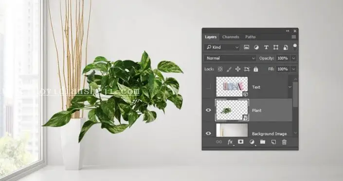 3D功能，通过PS的3D功能制作沙发上的靠枕_www.haoyidiansheji.com