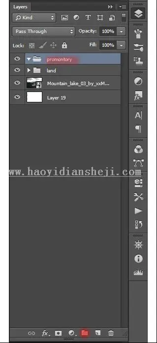 场景合成，在PS里创建一个魔幻瑰丽的场景_www.haoyidiansheji.com