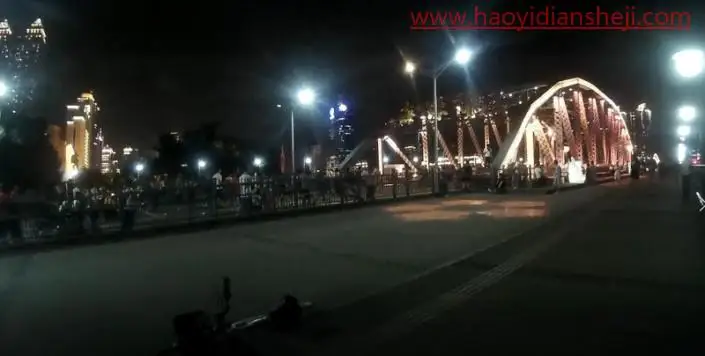 夜景人像，如何修饰夜景拍摄的昏暗人像_www.haoyidiansheji.com