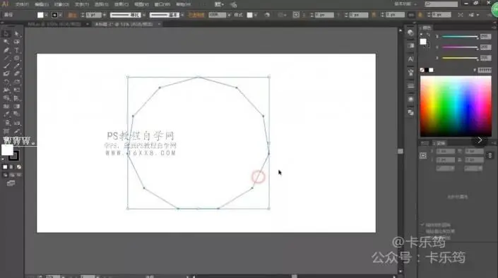 海报设计，用PS结合AI设计一款多边形线条星空海报_www.haoyidiansheji.com