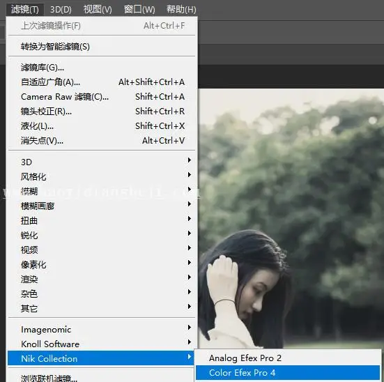 胶片色，用PS把人像调出暗色的胶片质感照片_www.haoyidiansheji.com