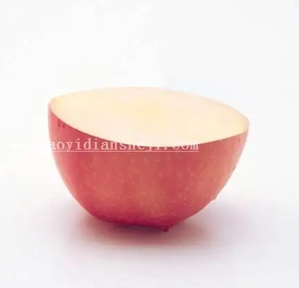 场景合成，通过PS合成一张苹果里面种苹果树的趣味照片_www.haoyidiansheji.com