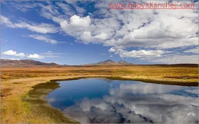 换背景，通过PS给古建筑背景下的人像添加蓝天白云_www.haoyidiansheji.com