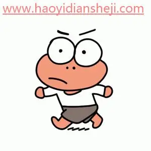 卡通动画，用PS制作有趣的卡通动物表情_www.haoyidiansheji.com