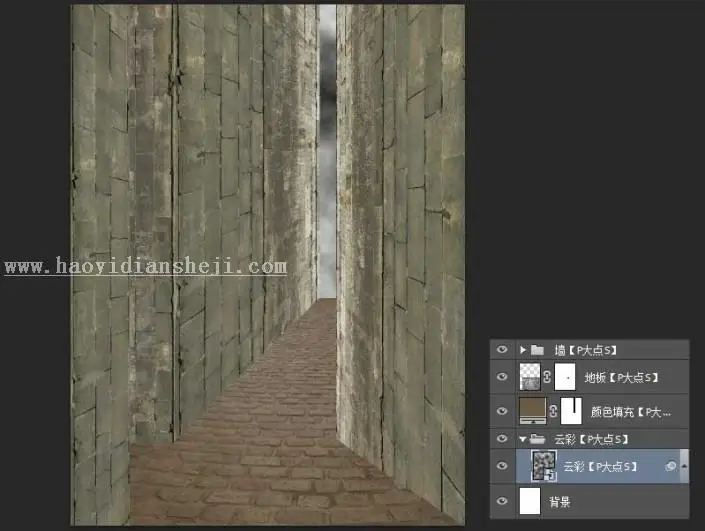 合成效果，用Photoshop合成科幻神秘感房屋_www.haoyidiansheji.com