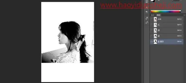 星空效果，打造梦幻星空人物照片_www.haoyidiansheji.com
