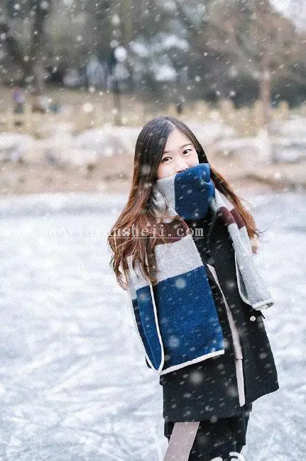 下雪效果，通过后期打造清新通透雪景效_www.haoyidiansheji.com