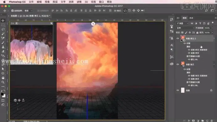 海报设计，用PS中的3D功能合成一幅比较有视觉冲击创意海报_www.haoyidiansheji.com