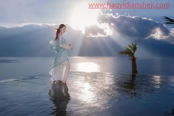 逆光照片，打造甜美的外景逆光人像照片_www.haoyidiansheji.com