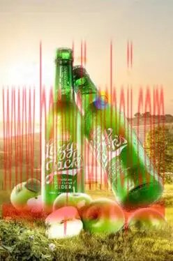 创意合成，合成夏日清凉感啤酒瓶_www.haoyidiansheji.com