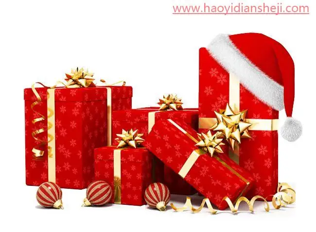 海报设计，直走一款圣诞主题的海报_www.haoyidiansheji.com