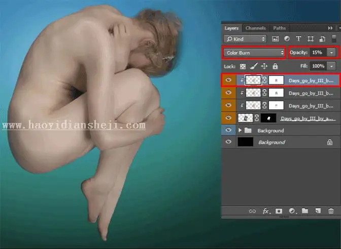 场景合成，用ps制作一个美轮美奂的科幻场景_www.haoyidiansheji.com