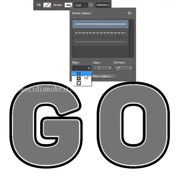 3D功能，用PS中的3D功能制作金属材质的文字_www.haoyidiansheji.com