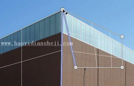透视教程，分享四个透视变形使用技巧_www.haoyidiansheji.com