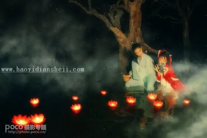 修复欠曝，修正原本“漆黑”的夜拍人像_www.haoyidiansheji.com
