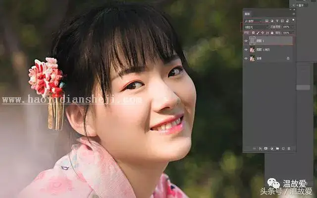 磨皮技巧，比DR3高低频更好的修图教程_www.haoyidiansheji.com