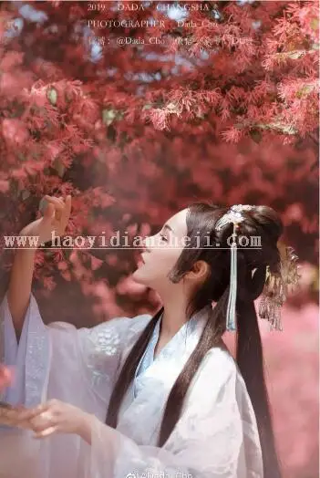 LR调色教程，通过LR调出仙气感十足的古风人像照片_www.haoyidiansheji.com