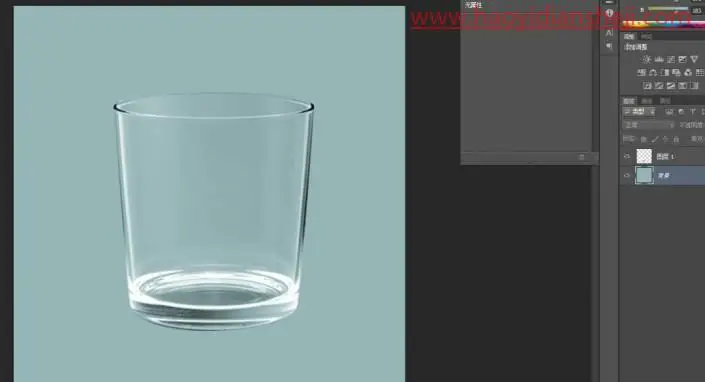 奇幻合成，制作一副奇妙的玻璃杯里的海洋世界画面_www.haoyidiansheji.com