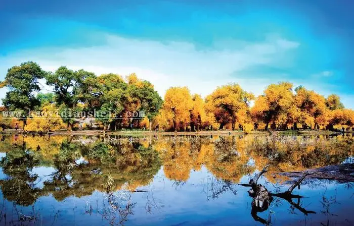 风景调色，如何处理风景照片的倒影_www.haoyidiansheji.com