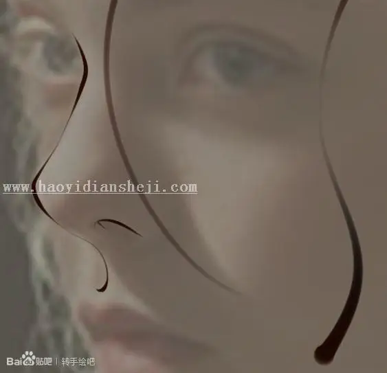 工笔画，制作细腻的工笔画效果_www.haoyidiansheji.com