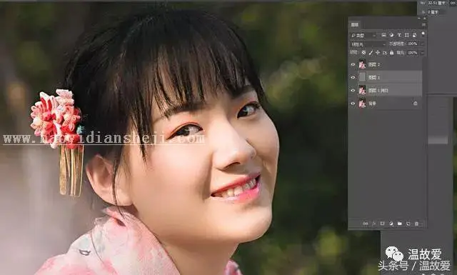磨皮技巧，比DR3高低频更好的修图教程_www.haoyidiansheji.com