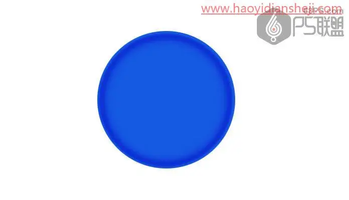 徽章教程，用PS制作一款萌萌哒立体水晶微章_www.haoyidiansheji.com
