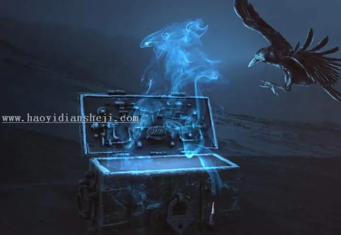 场景合成，用ps合成一个神奇的魔幻效果场景_www.haoyidiansheji.com