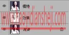 素描效果，通过PS中的蒙版和画笔打造人物半素描效果_www.haoyidiansheji.com