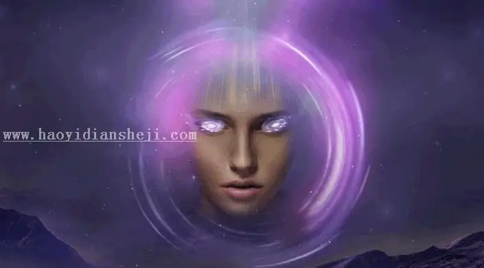 场景合成，用PS合成一个抽象的超现实科幻人物_www.haoyidiansheji.com