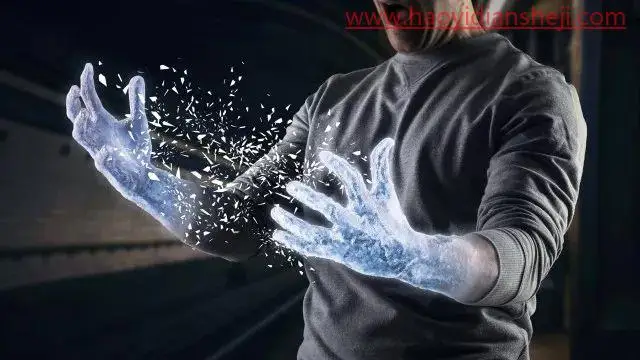 冰冻效果，合成一双被冰封的男人的双手_www.haoyidiansheji.com