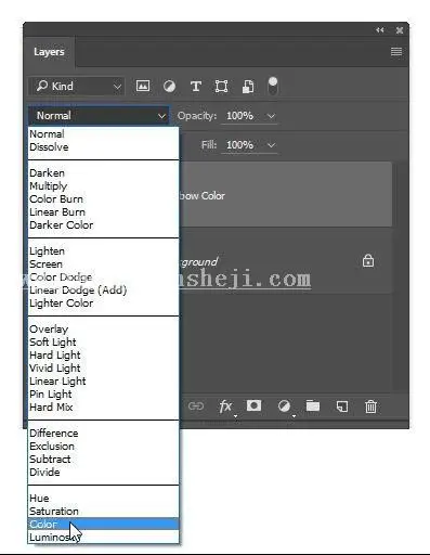 烟雾效果，用PS制作烟雾感的彩虹光线图_www.haoyidiansheji.com