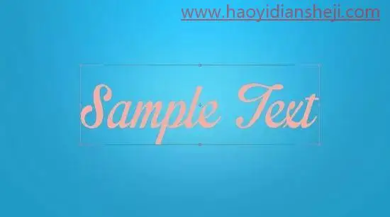 立体字，通过PS制作色彩缤纷拖尾立体字效果_www.haoyidiansheji.com