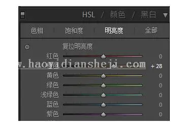 LR调色教程，日系外景人像调色教程_www.haoyidiansheji.com