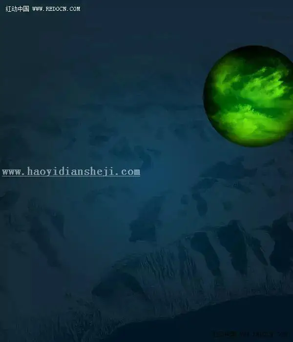 烟雾效果，通过PS给人物制作迷幻烟雾效果_www.haoyidiansheji.com