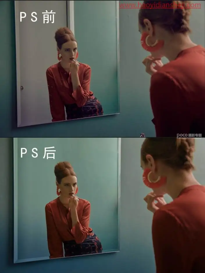 欧美色调，模仿电影《了不起的麦瑟尔夫人》调出欧美电影风格照片_www.haoyidiansheji.com