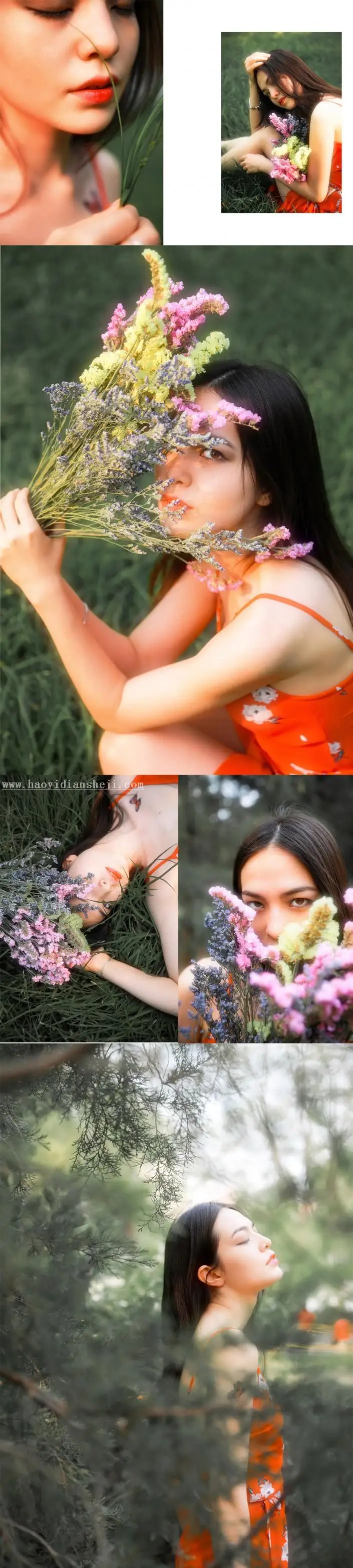 LR调色教程，通过LR调出朦胧发光的复古人像_www.haoyidiansheji.com