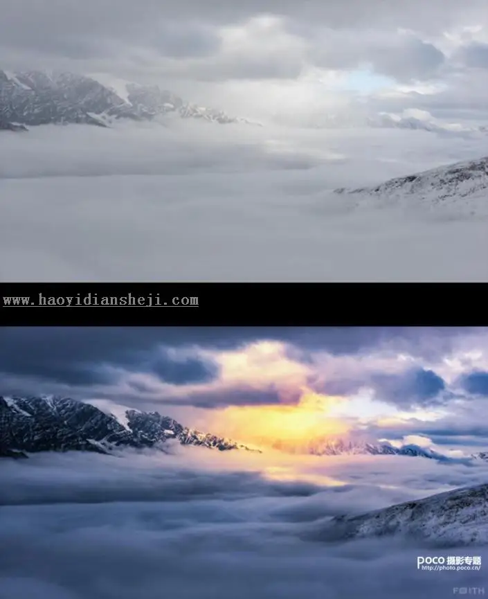 风景调色，那些风光大片的色调是如何调出来的_www.haoyidiansheji.com