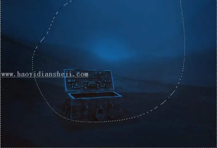 场景合成，用ps合成一个神奇的魔幻效果场景_www.haoyidiansheji.com