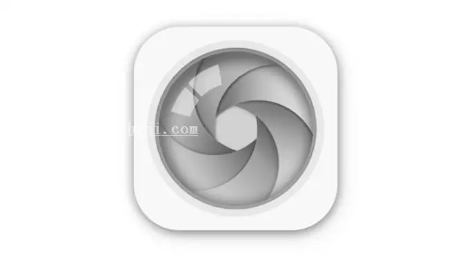 图标设计，设计立体感效果的拟物相机图标_www.haoyidiansheji.com
